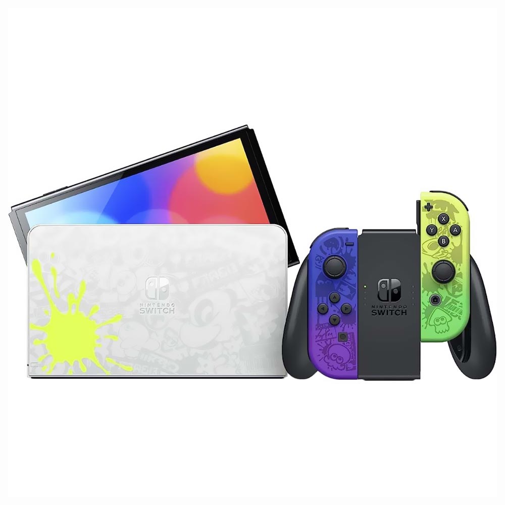 Console Nintendo Switch 64GB Splatoon Edition 3 - Oled Azul
