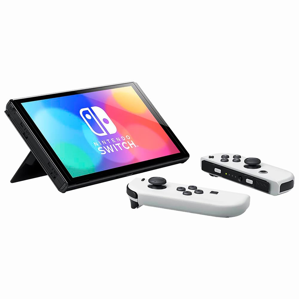 Console Nintendo Switch OLED 64GB - Preto / Branco (HEG-S-KAAAA