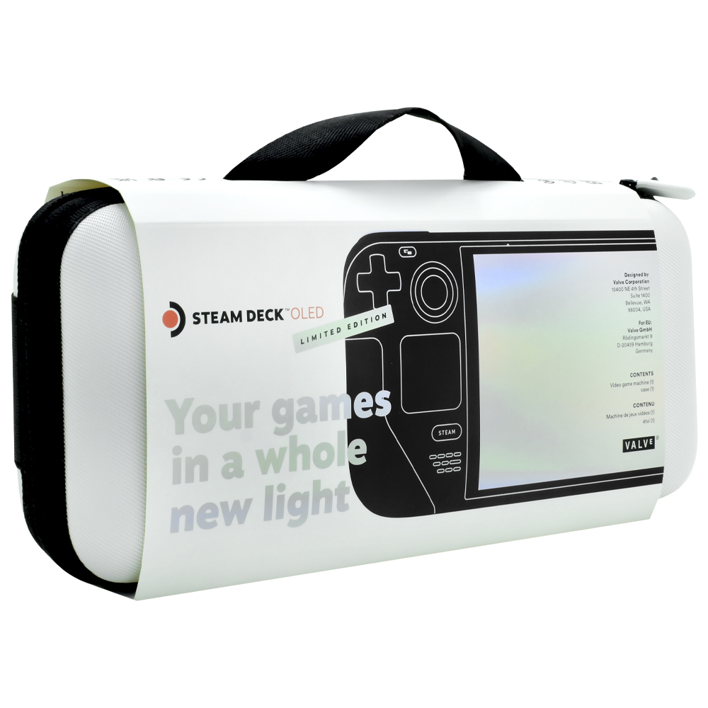 Console Portátil Valve Steam Deck 1TB OLED - Branco (V004919-00)