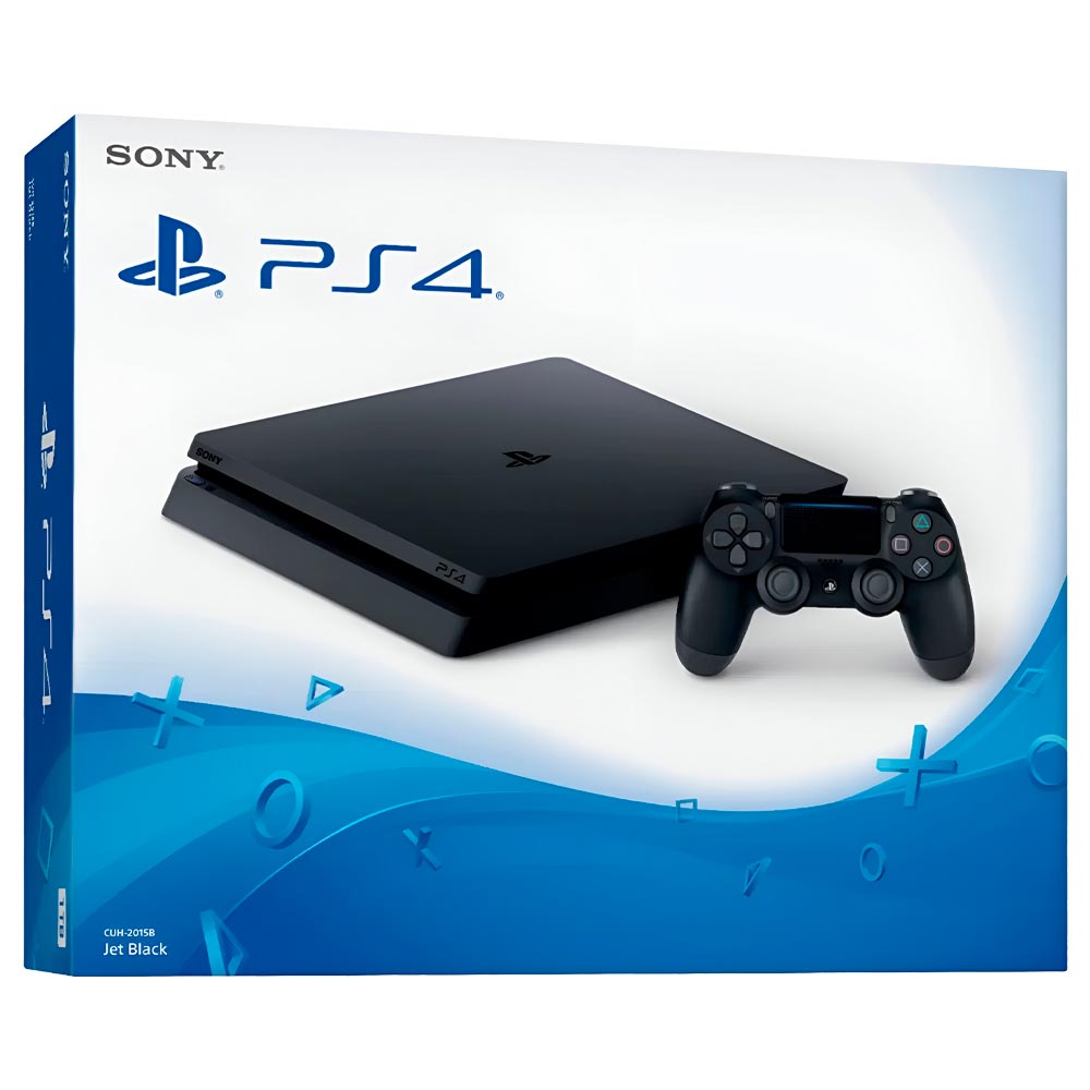 Console Sony Playstation 4 Slim CUH-2200A 500GB / 100V - Preto (Japonês)