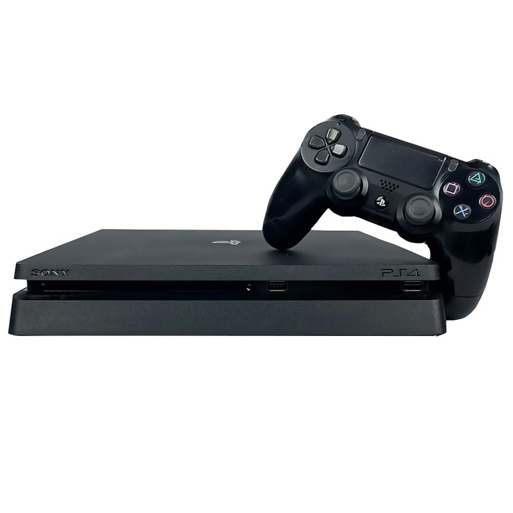 Ps4 Slim, 1Tb, 1 controle, 3 jogos de CD