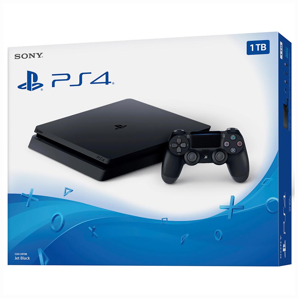 Console Sony Playstation 4 Slim CUH-2218B 1TB / Bivolt - Preto (Japones)