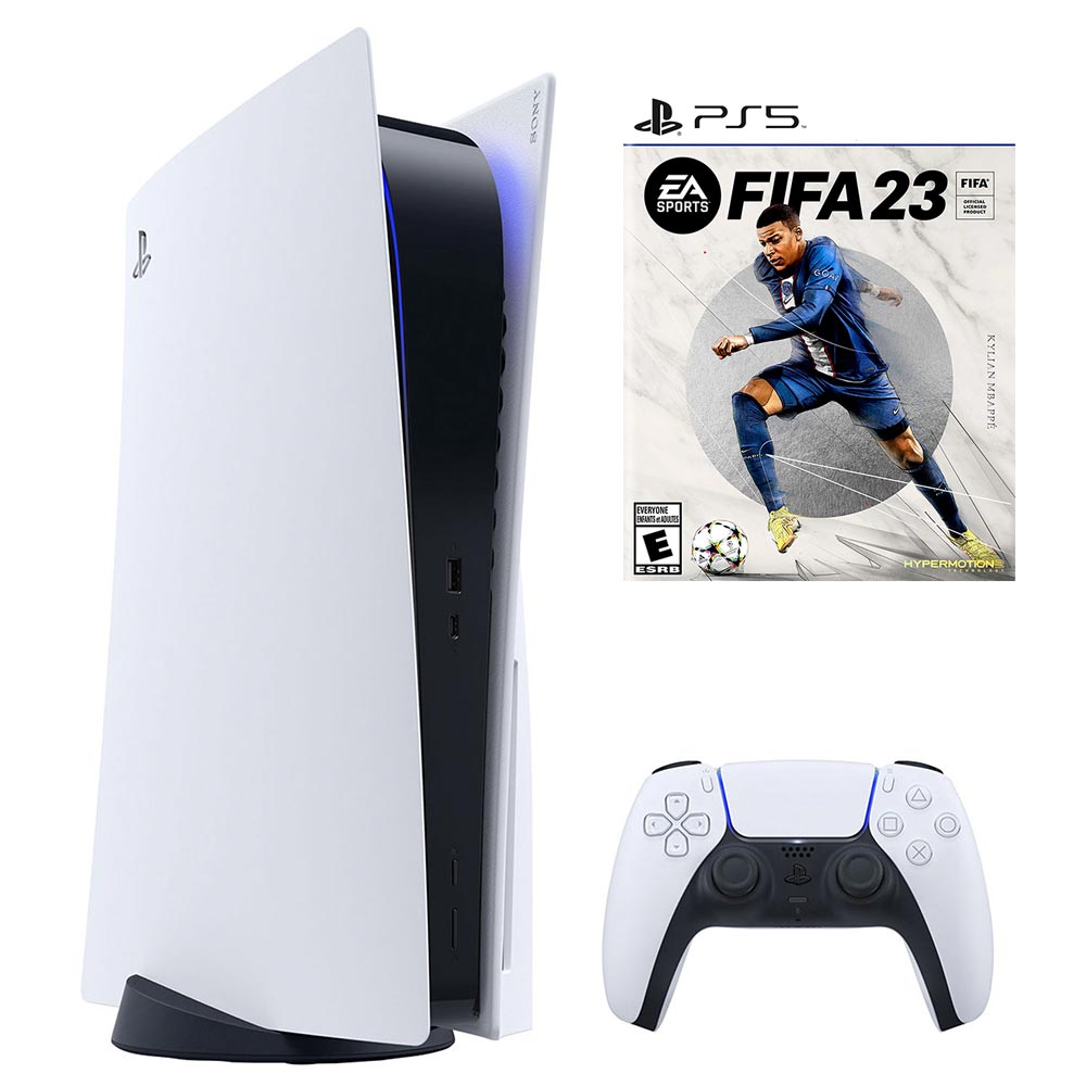 Console PlayStation®5 PS5 Sony 825GB + Jogo Fifa 23 + Controle sem