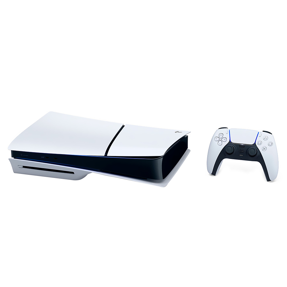 Console Sony PlayStation 5 Slim CFI-2015 A01X 1TB / Standard Edition / Bivolt - Branco + 2 Jogos Returnal / Ratchet e Clank (Americano)