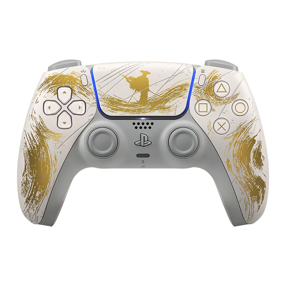 Console Sony PlayStation 5 Slim CFI-2015A AZ7X 1TB / Ghost Of Yotei Limited Edition / Bivolt - Branco + Jogo Ghost Of Yotei (Americano)