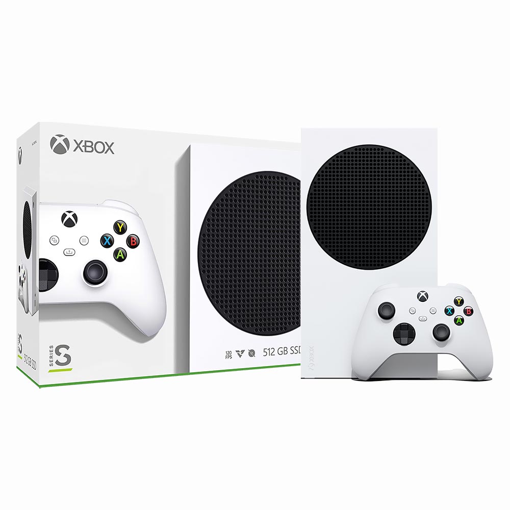 Console XBOX Serie S 512GB SSD / All Digital / 120FPS / Bivolt - Branco (Japones)