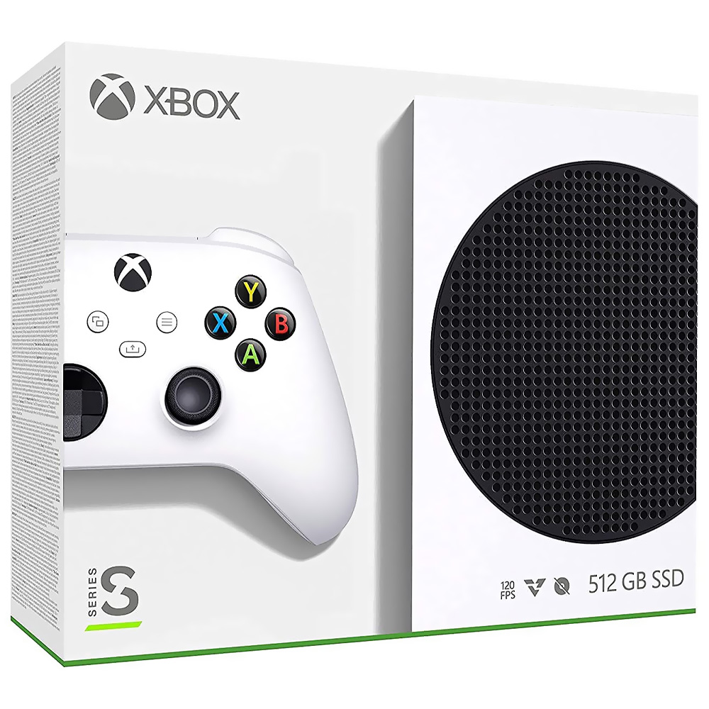 CONSOLE XBOX SERIES S  512GB SSD ALL DIGITAL 120FPS BR BIVOLT BRANCO 