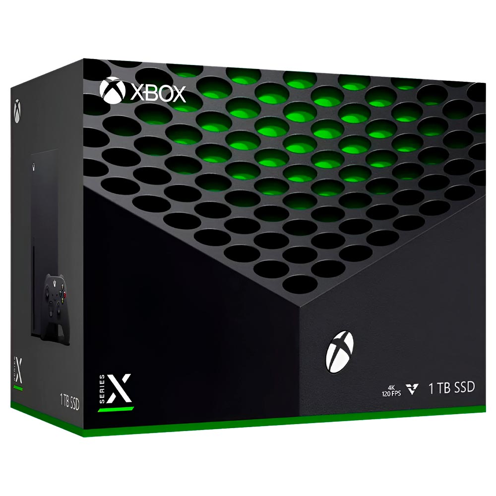 Console XBOX Series X 1TB SSD / 4K / 120FPS / Bivolt - Preto (Japonês)
