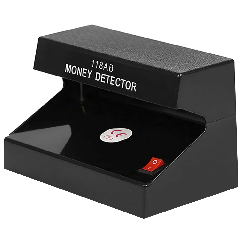 DETECTOR DE DINHEIRO FALSO AD-118AB PRETO BIVOLT