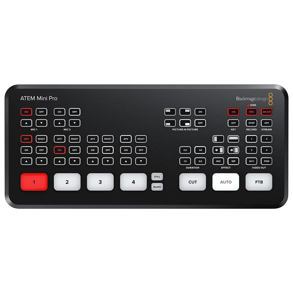 Switcher Blackmagic Atem Mini Pro - Preto