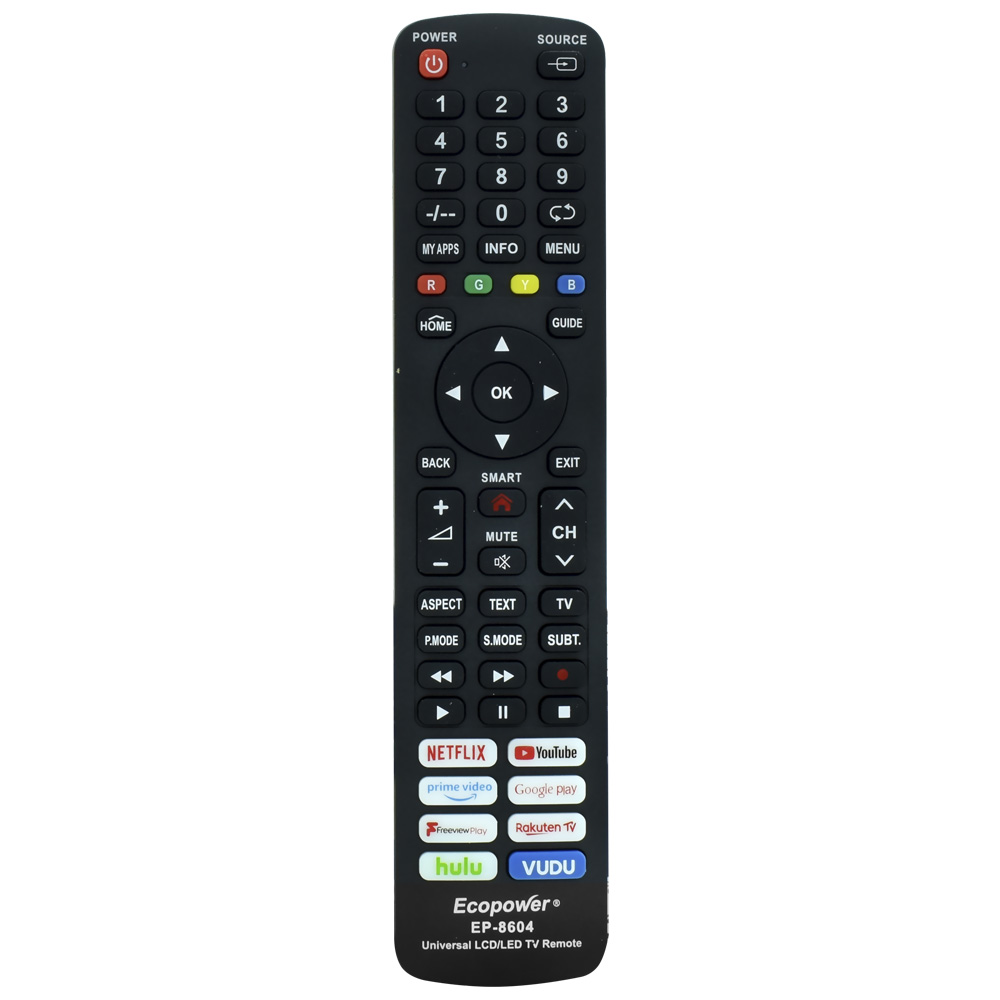 Controle Universal Ecopower EP-8604 - Preto