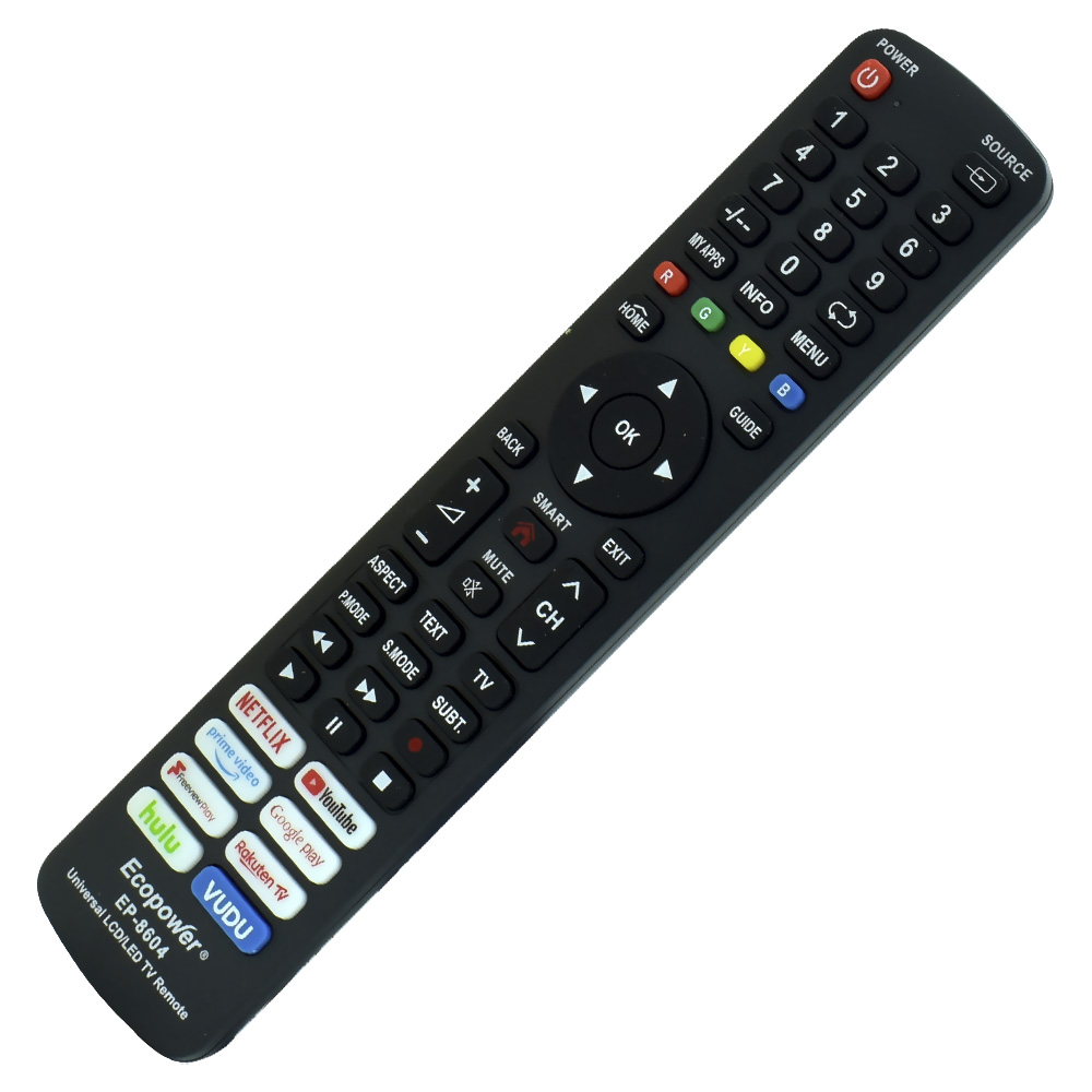 Controle Universal Ecopower EP-8604 - Preto