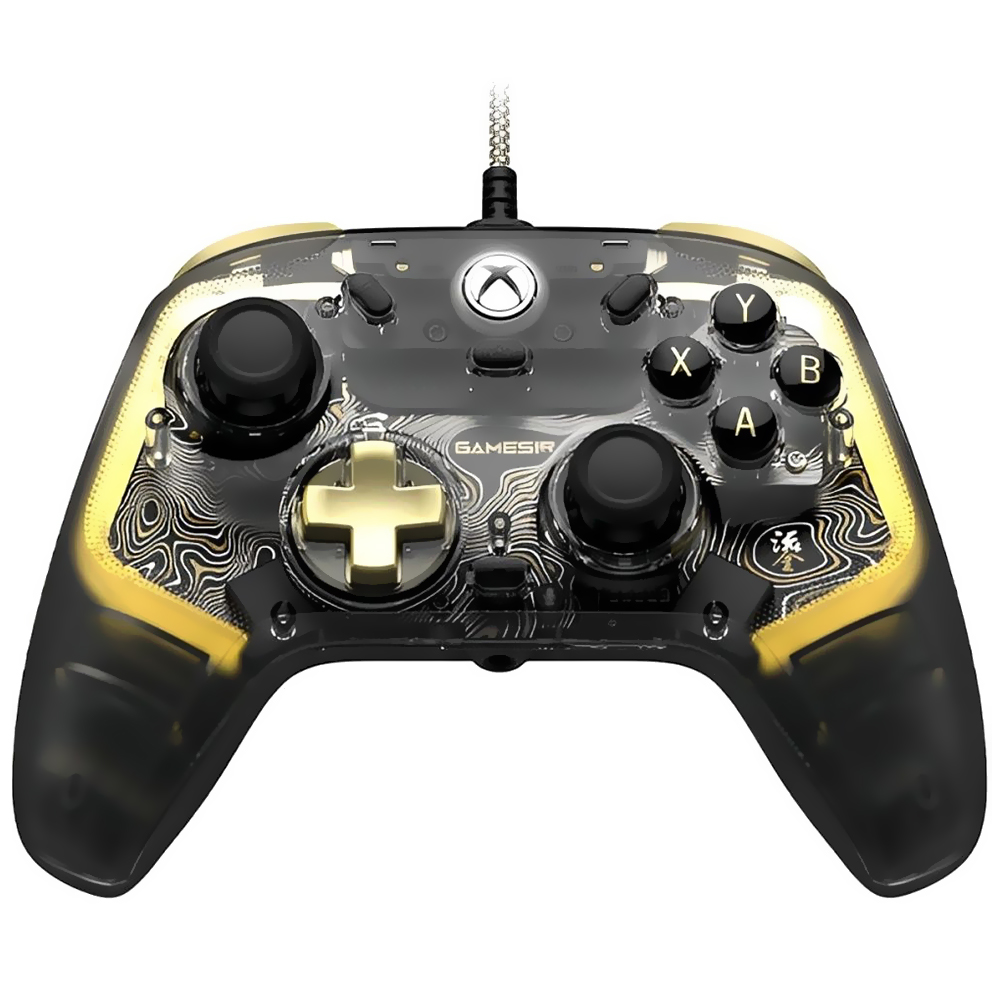 Controle Gamesir kaleid K1 Flux para Xbox / USB-C - Preto / Dourado + 1 Mês Xbos Game Pass