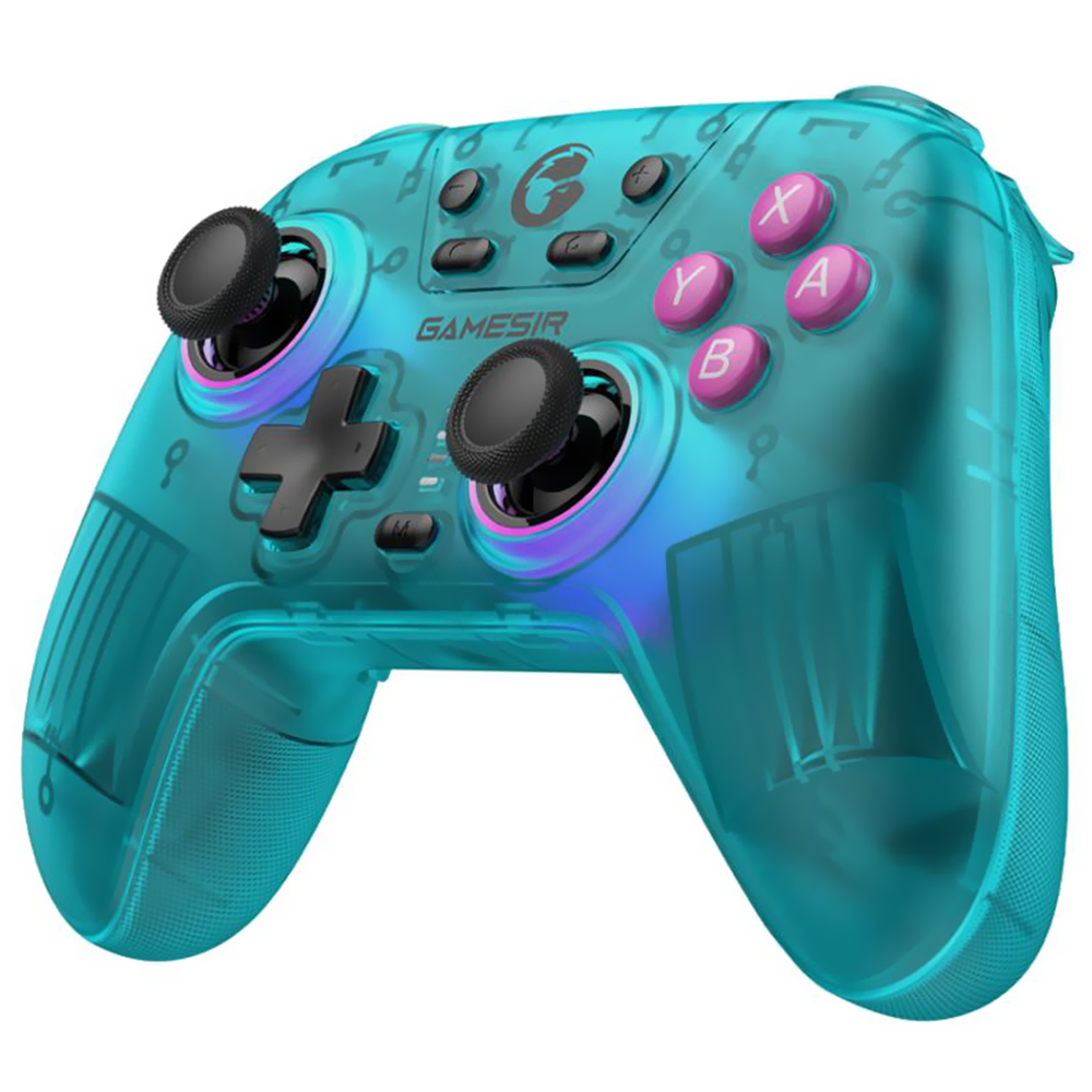 Controle Gamesir T4N Nova Lite Wireless - Verde Transparente