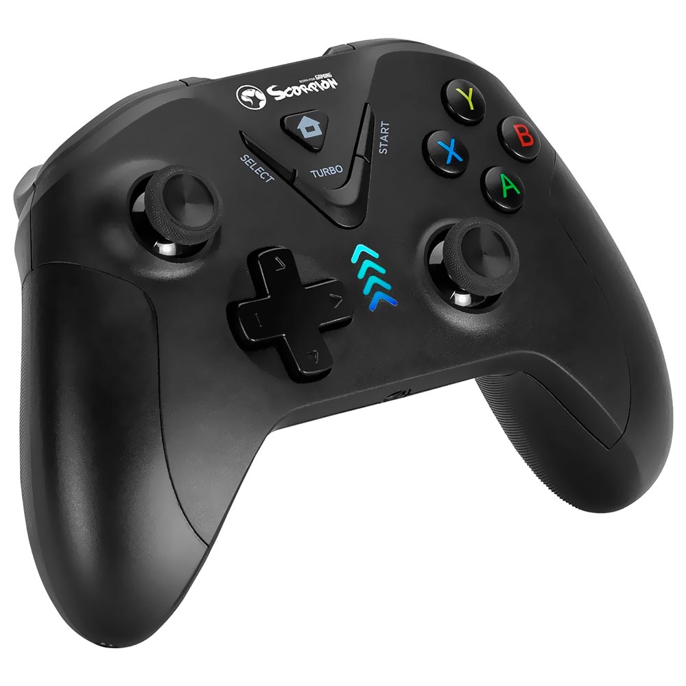 Controle Marvo Scorpion GT-019 para PC / PS3 - Preto