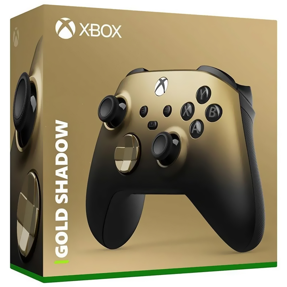 Controle Microsoft Xbox Wireless - Gold Shadow Dourado
