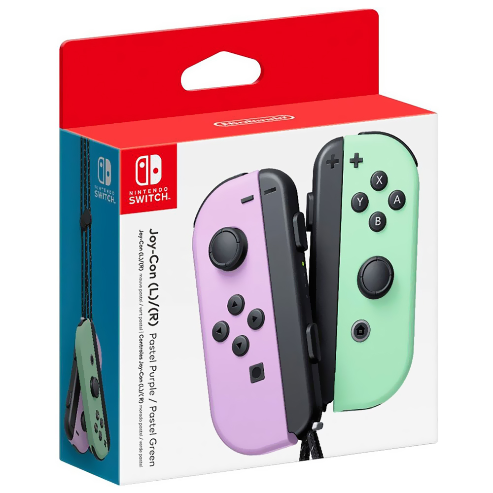 Controle Nintendo Switch Joy-Con Wireless - Roxo / Verde (HAC-A-JAWAF)