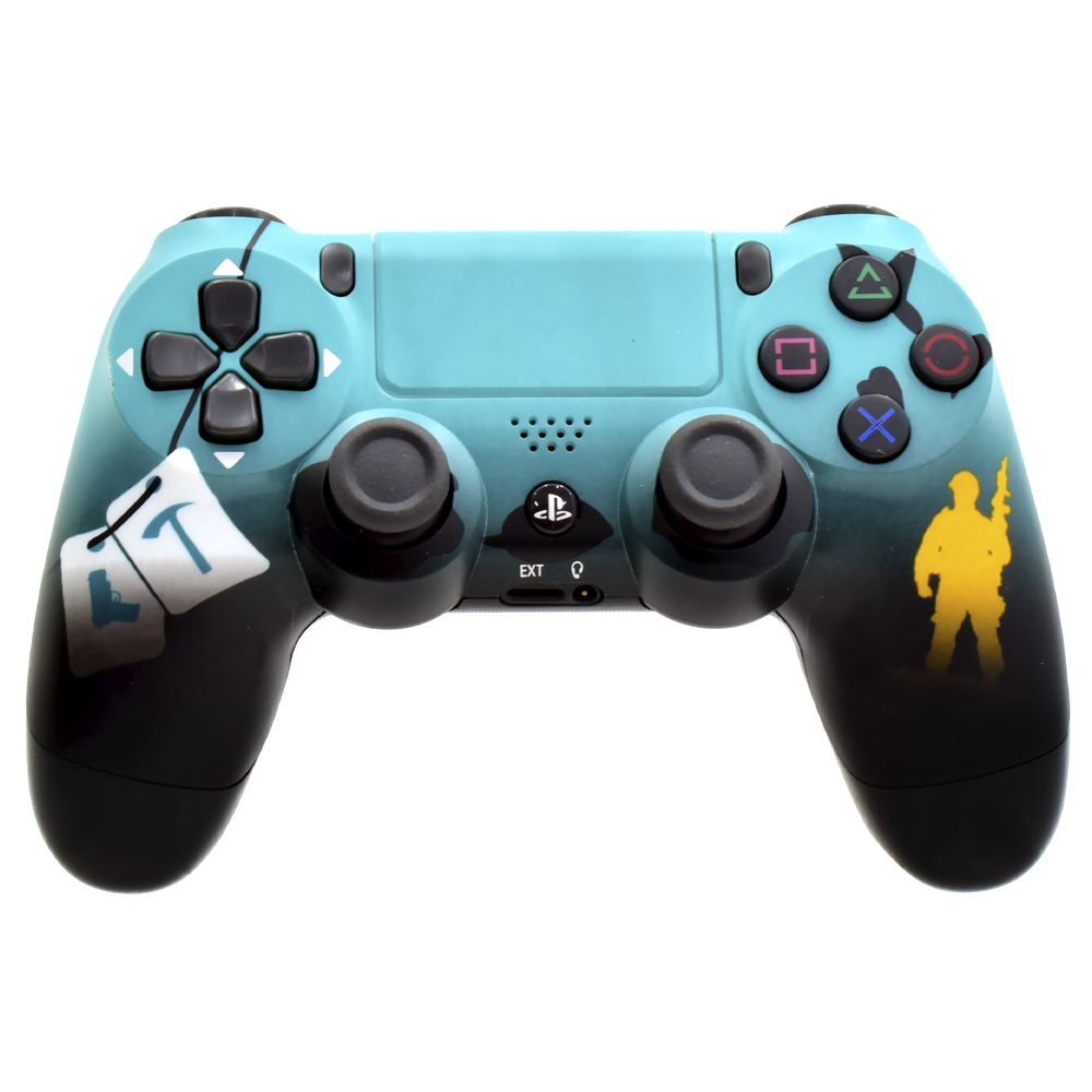 Controle P4 PPP CUH-ZCT2E para PS4 - Squad Tactic Teal