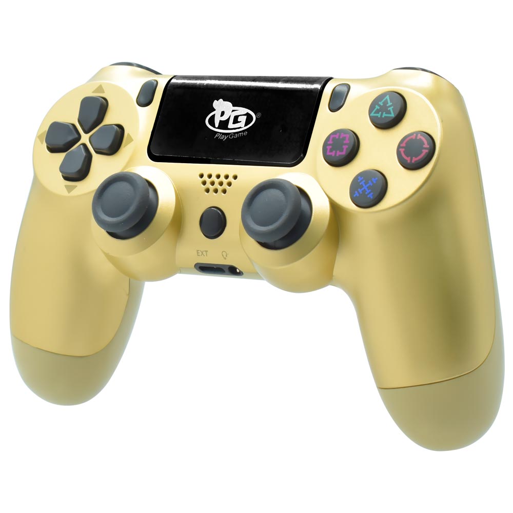 Controle Play Game Dualshock para PS4 Wireless - Dourado