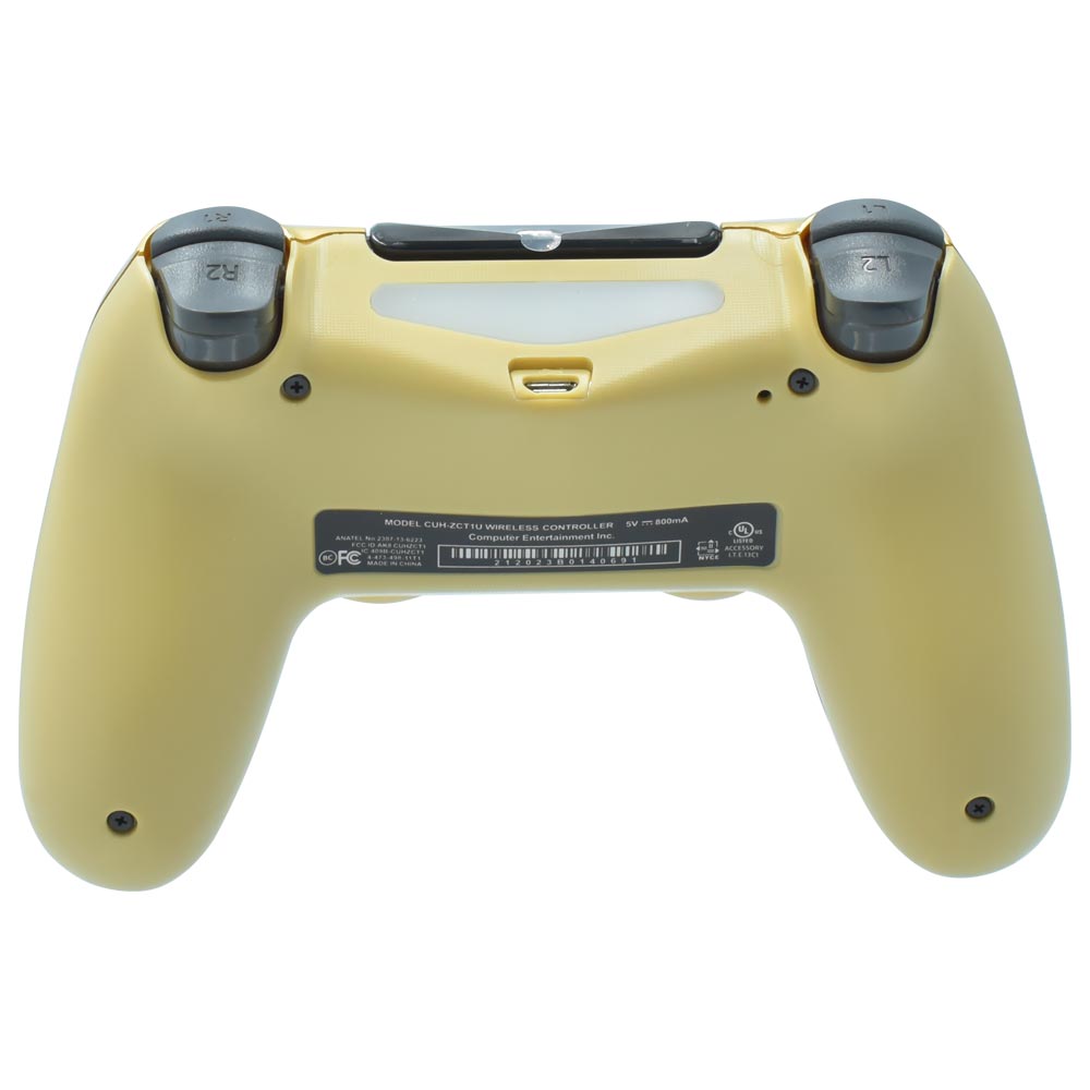 Controle Play Game Dualshock para PS4 Wireless - Dourado