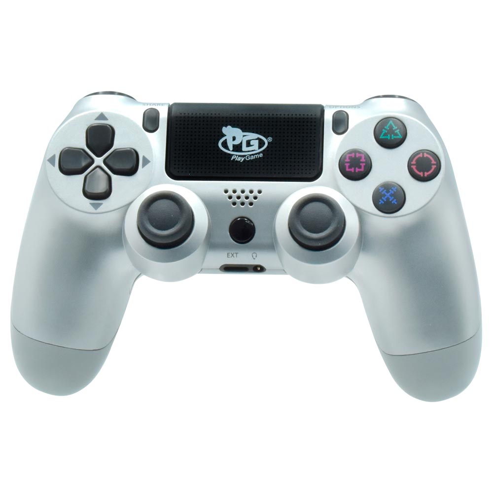 Controle Play Game Dualshock para PS4 Wireless - Prata