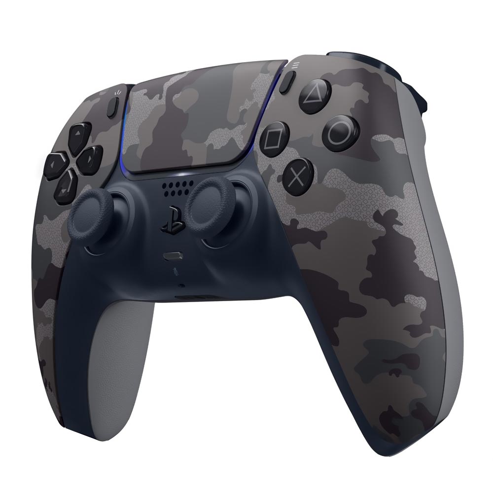 Controle Sony DualSense para PS5 - Camuflado Cinza (CFI-ZCT1W)