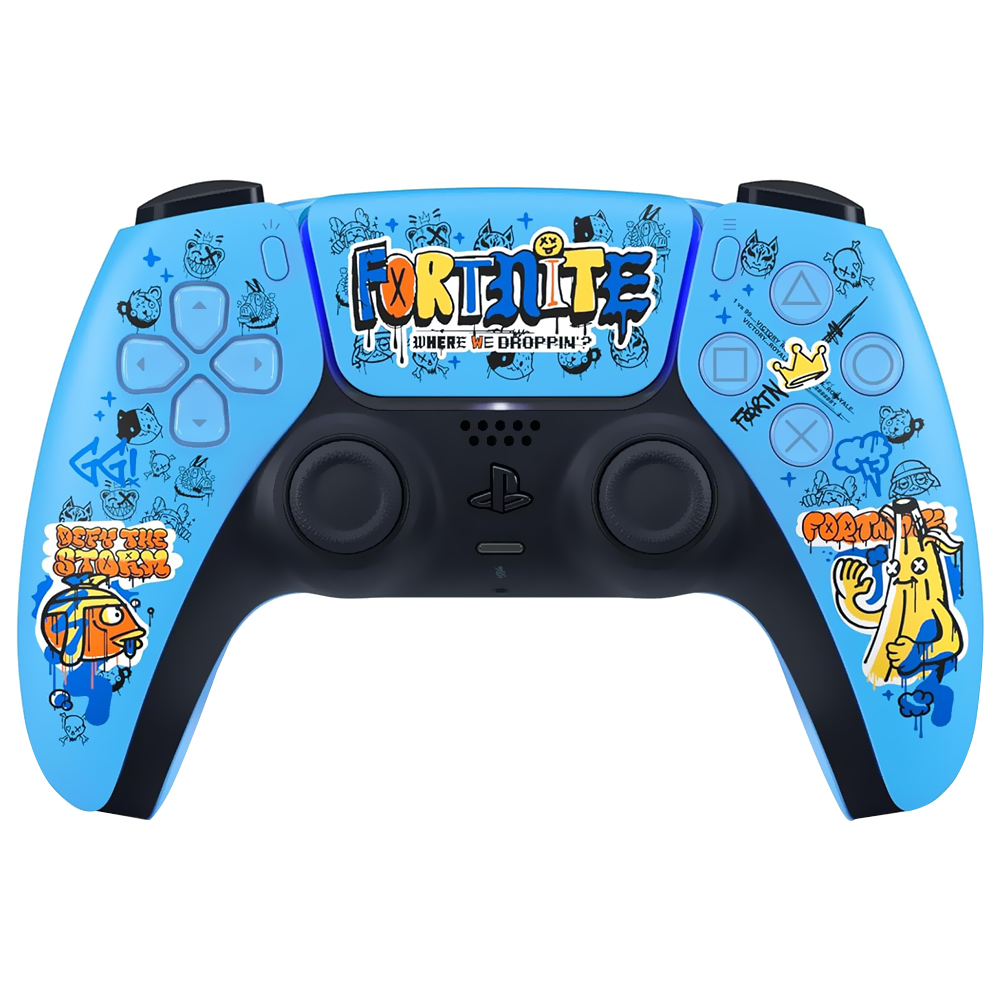 Controle Sony DualSense para PS5 Fortnite Limited Edition - Azul (CFI-ZCT1W)