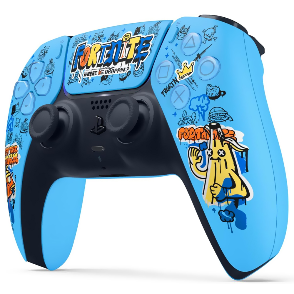 Controle Sony DualSense para PS5 Fortnite Limited Edition - Azul (CFI-ZCT1W)