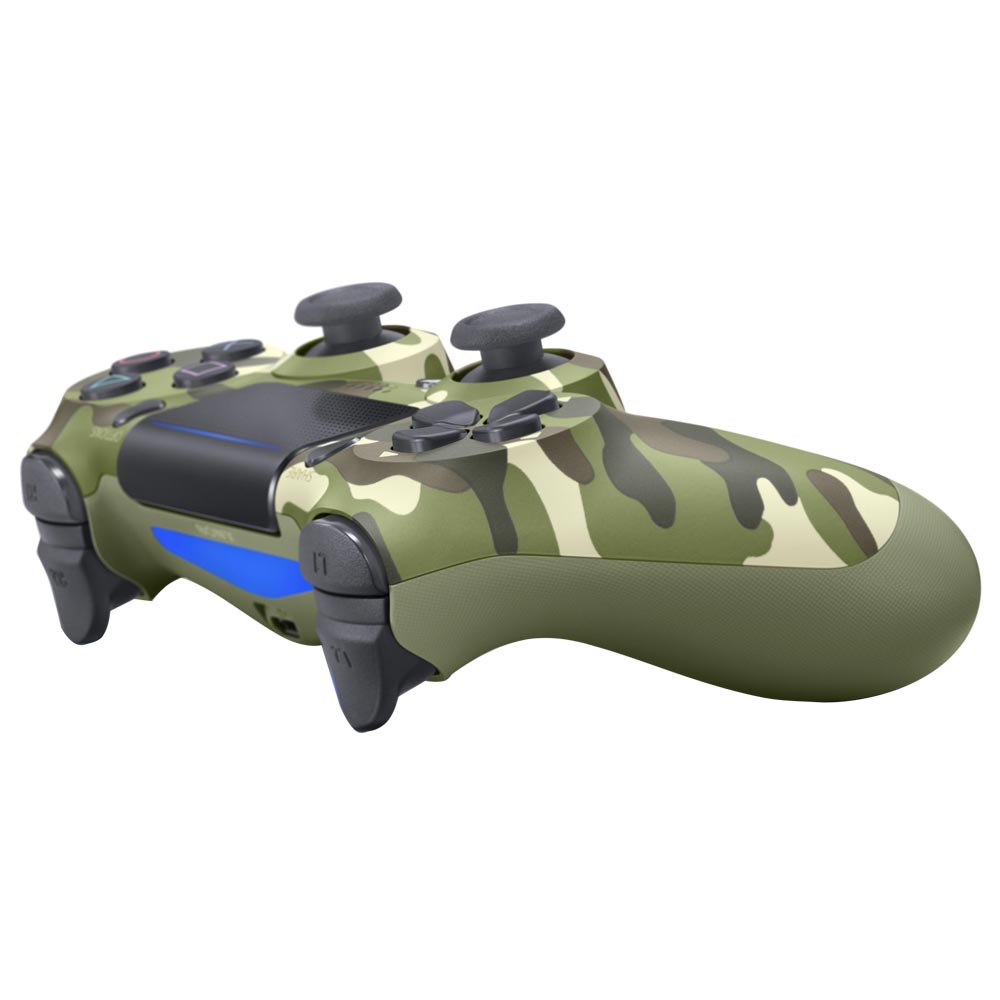 Controle Sony Dualshock 4 para PS4 - Jet Camuflado Verde USA (CUH-ZCT2U)