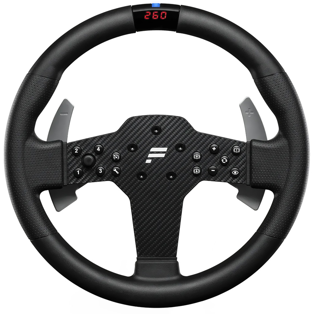 Controle Volante Fanatec CSL P1 V2 QR2 Lite PC / PS - Preto (CRD-CSL_SW_P1_V2R_QR2L)