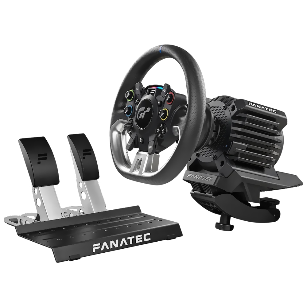 Controle Volante Fanatec Gran Turismo DD Pro QR2 5NM Kit - Preto (CRD-9020007-US)