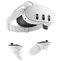 Óculos de Realidade Virtual Meta Quest 3 512GB - Branco (Japonês)