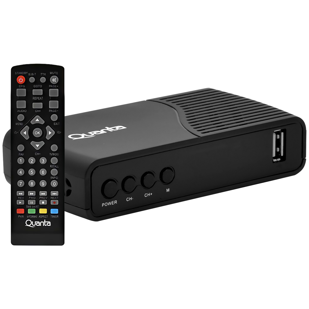 Conversor Digital Quanta QTCTV1130 / FHD - Preto