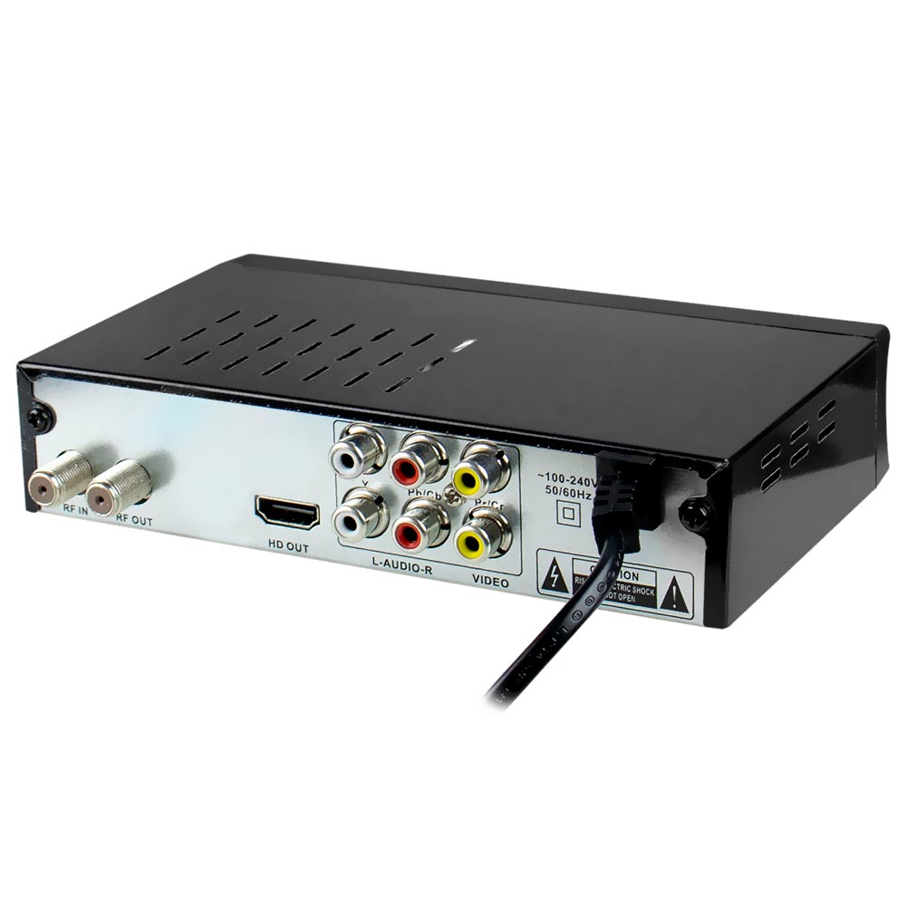 Conversor Digital Set Top Box ISDBT / FHD Preto no Paraguai Visão