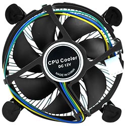 COOLER P/ PROC. LGA1150/1155/1156 i3/i5 BASE COBRE