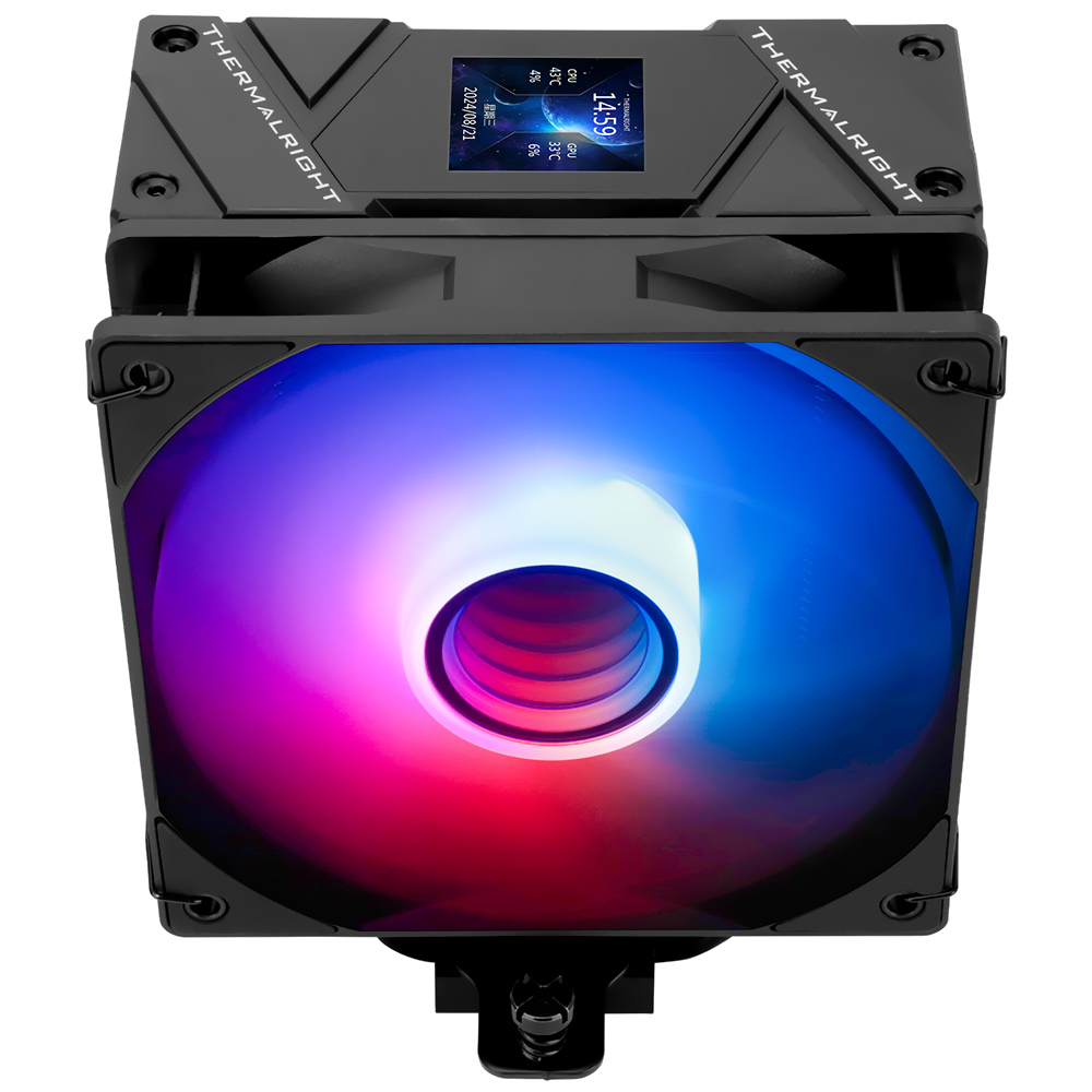 Cooler para Porcessador Thermalright Assassin Spirit 120 Vision ARGB 120MM - Preto