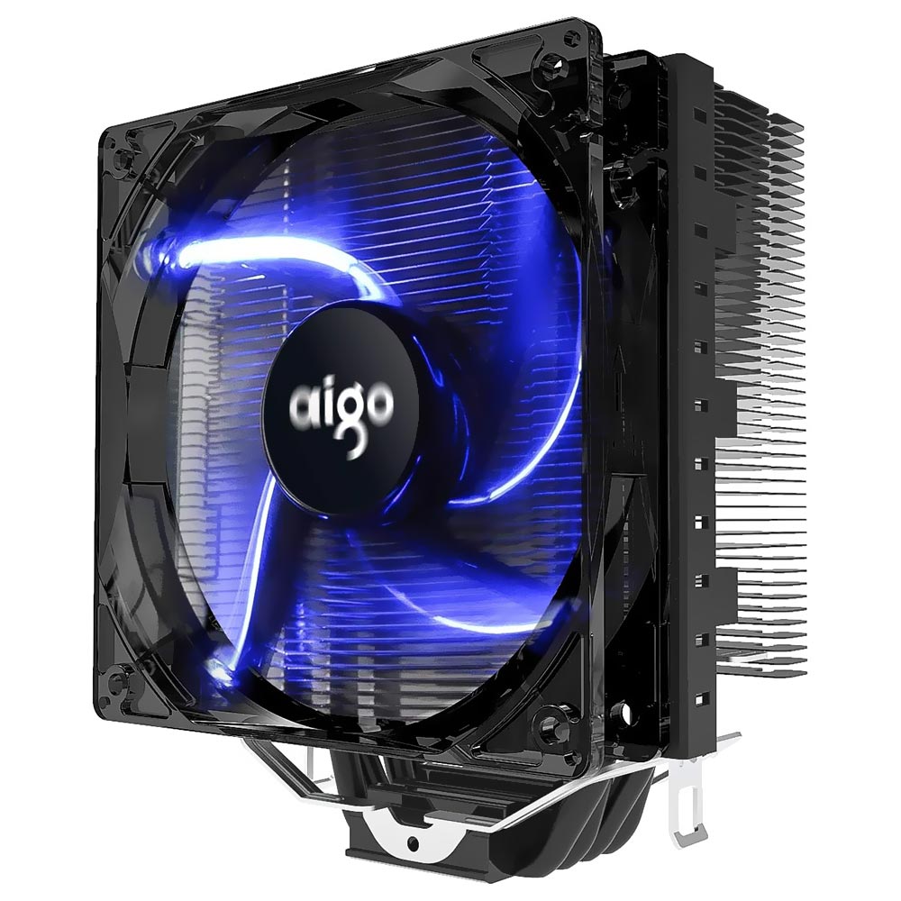 Cooler para Processador Aigo L4 - Preto / Azul