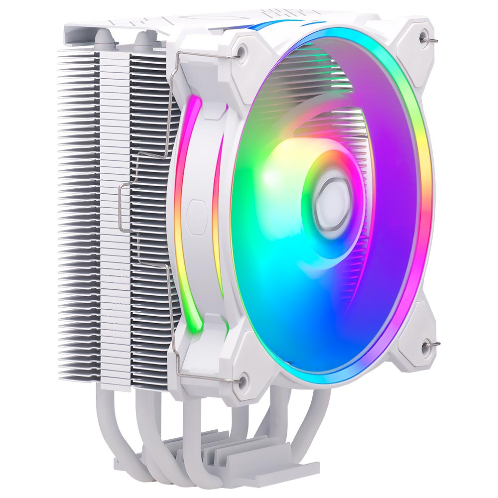 Cooler para Processador Cooler Master Hyper 212 Halo RGB White - RR-S4WW-20PA-R1