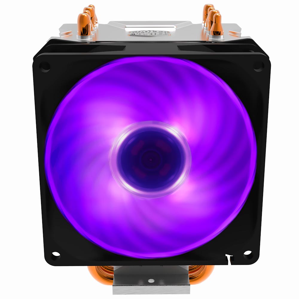 Cooler para Processador Cooler Master Hyper H410R RGB LED - RR-H410-20PC-R1 - Preto 