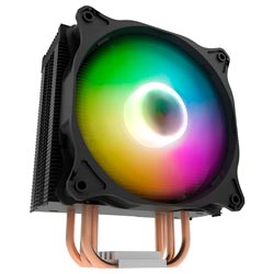 Cooler para Processador darkFlash Darkair Rainbow LED TOWER 120MM - Preto