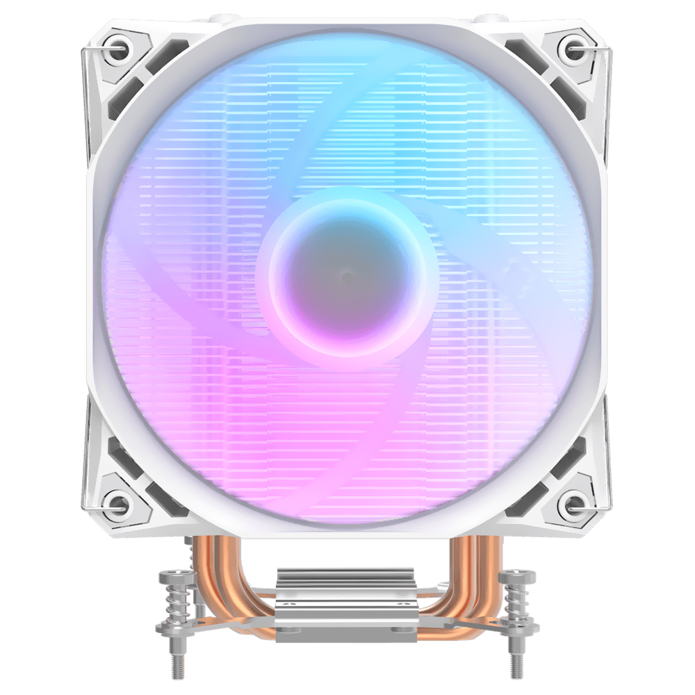 Cooler para Processador darkFlash Ellsworth S11 Pro 122MM RGB - Branco