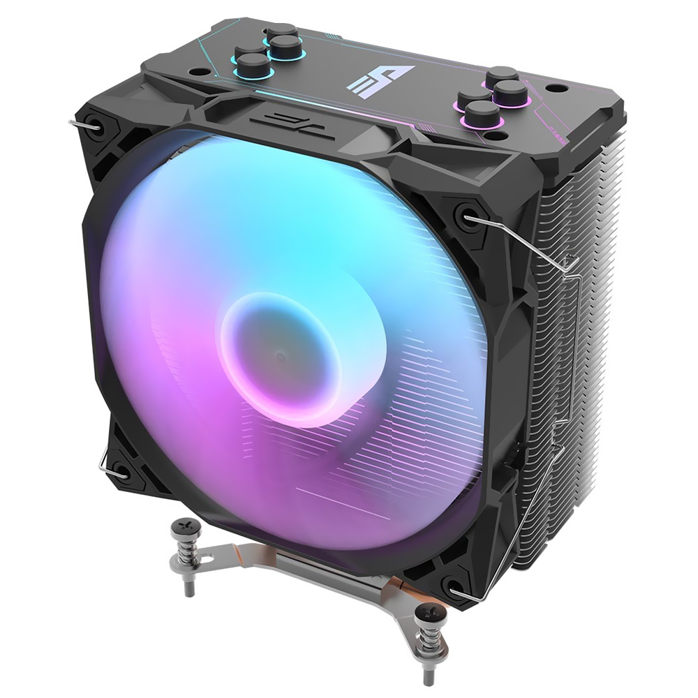 Cooler para Processador darkFlash Ellsworth S11 Pro 122MM RGB - Preto