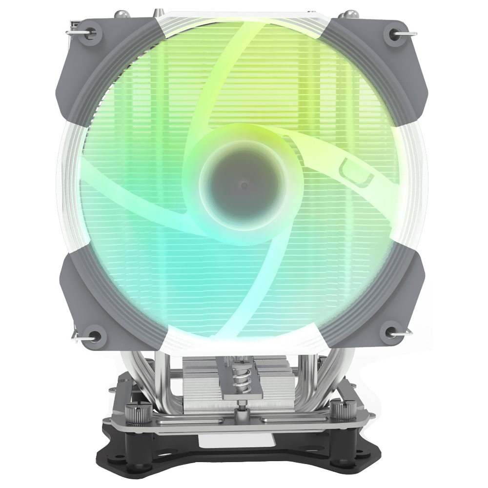 Cooler para Processador darkFlash Ellsworth S21 Tower ARGB - Branco