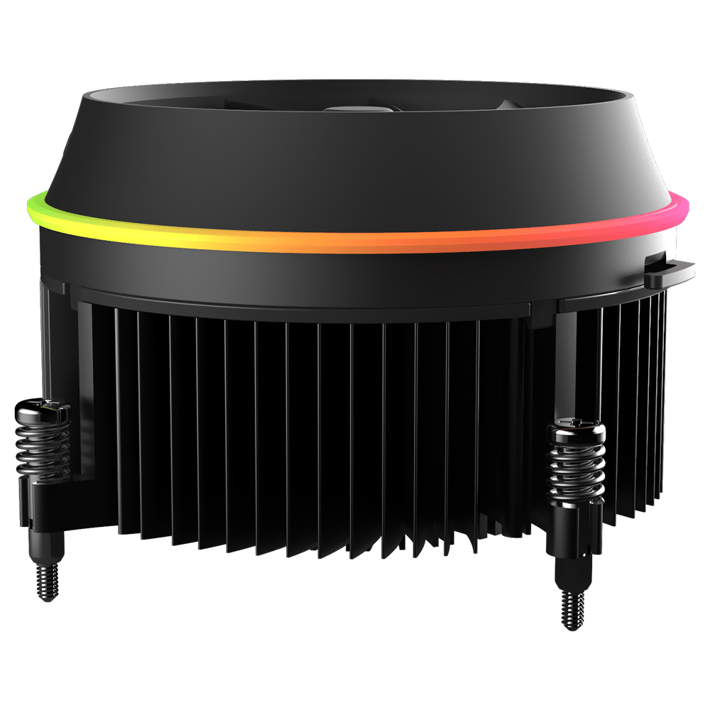 Cooler para Processador darkFlash Shadow Top-Flow PWM Fantasy 100MM RGB - Preto