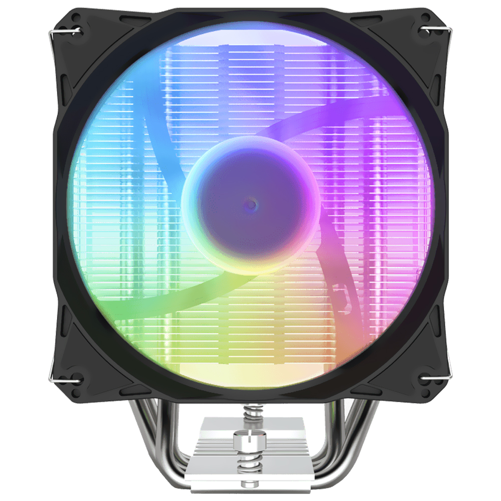 Cooler para Processador darkFlash Storm Z4 Rainbow 120MM RGB - Preto