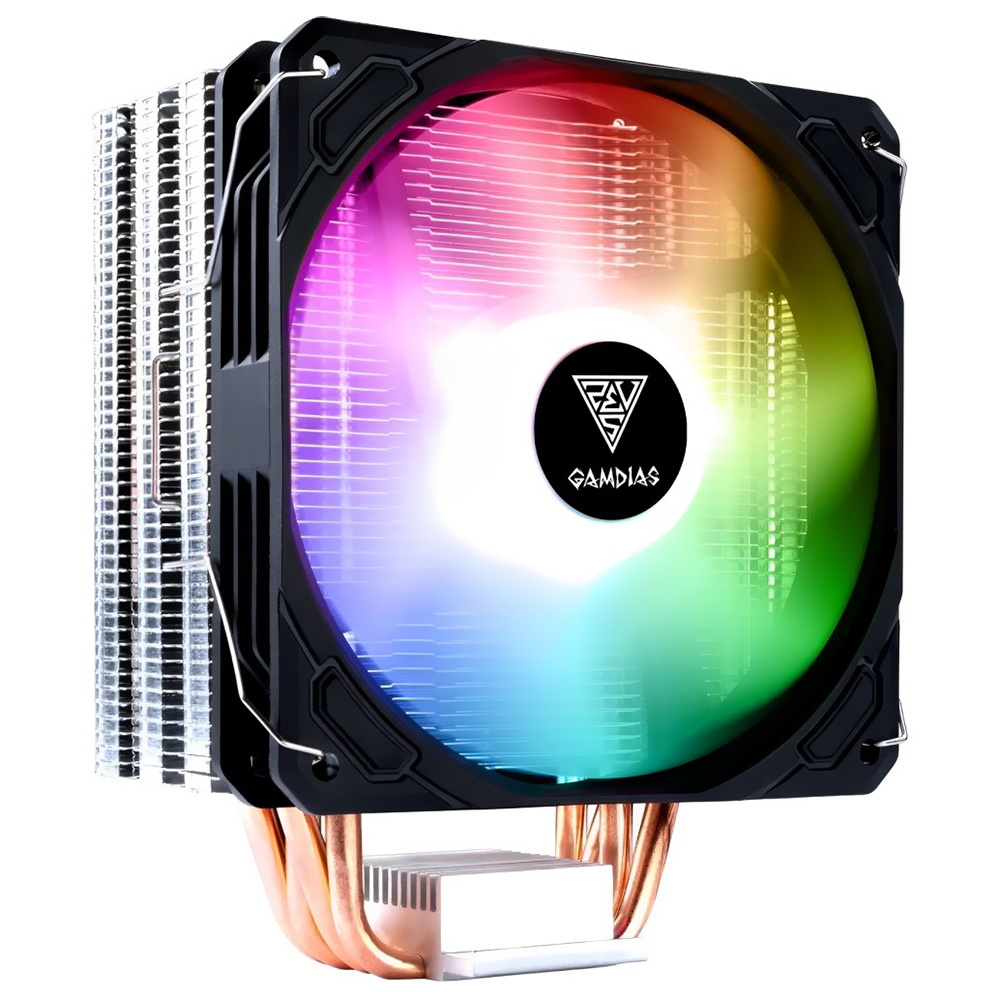 Cooler para Processador Gamdias Air Boreas E1-410 ARGB 120MM - Preto