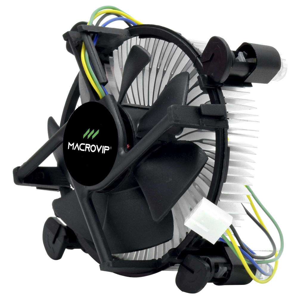 Cooler Para Processador Macrovip Intel MV-CPC1 1155 / 1150 / 1151 / i3 / i5