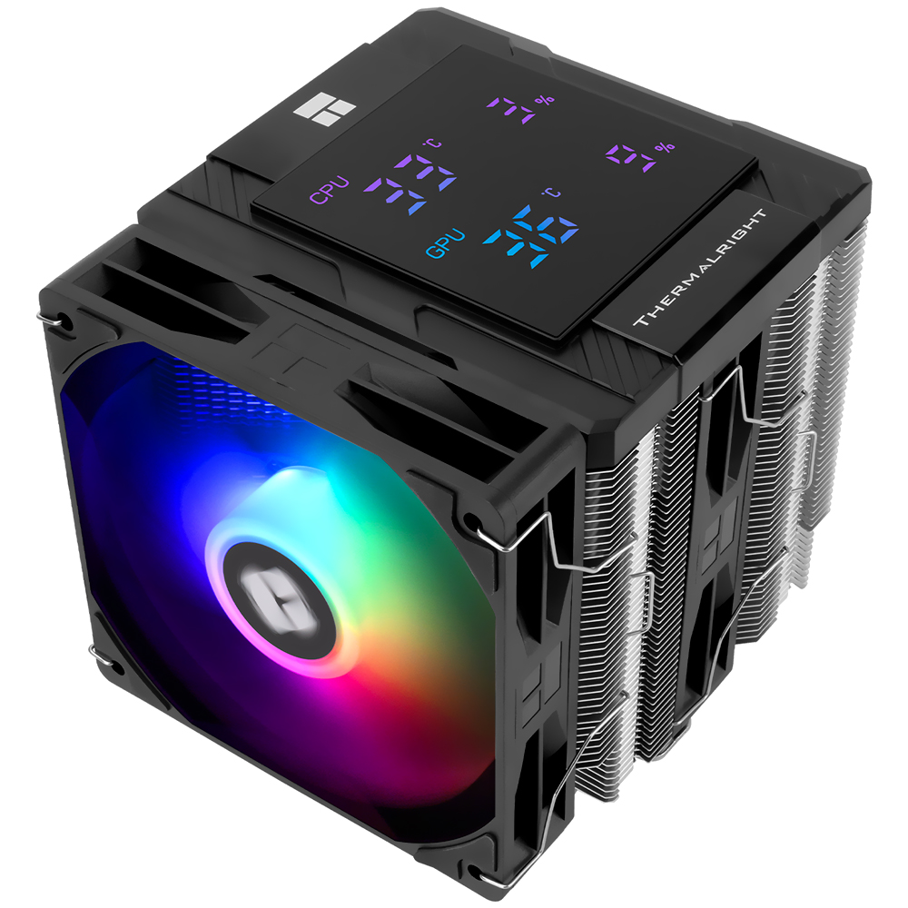 Cooler para Processador Thermalright Peerles Assasin 120 Digital ARGB 120MM - Preto