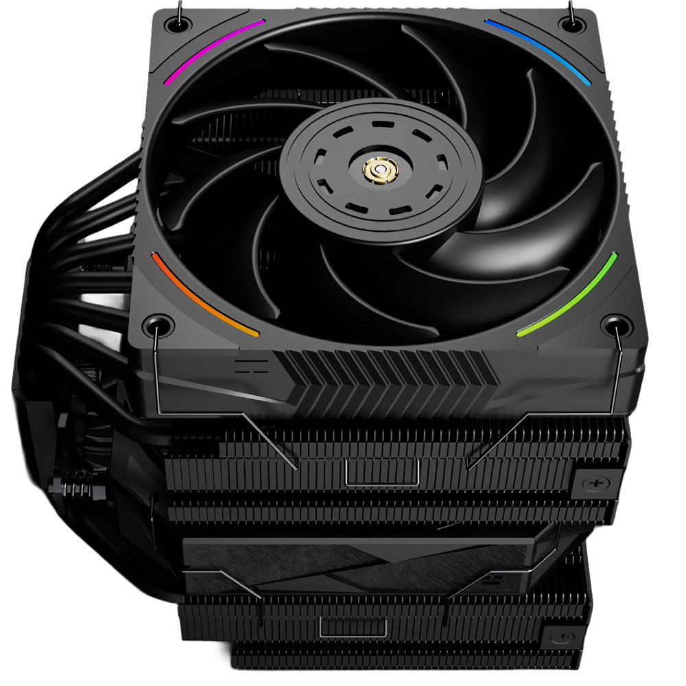 Cooler para Processador Thermalright Royal Pretor 130 Ultra Black 130MM - Preto