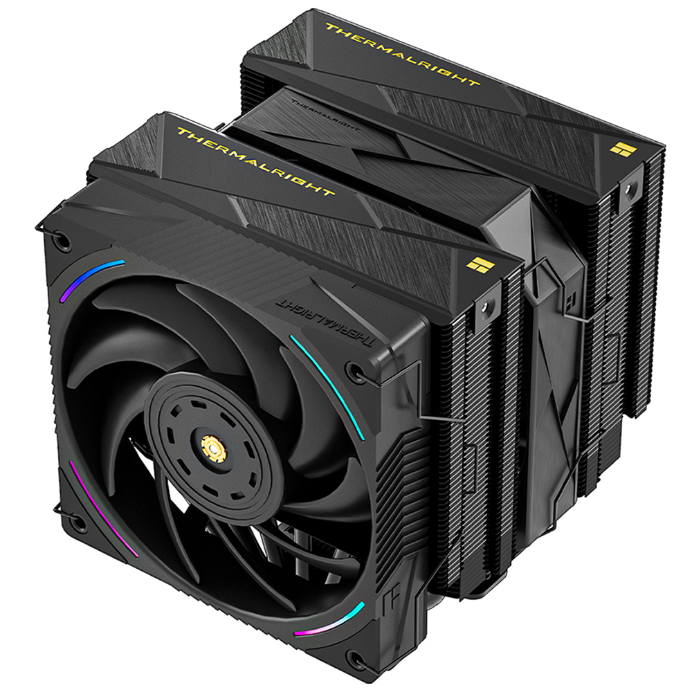Cooler para Processador Thermalright Royal Pretor 130 Ultra Black 130MM - Preto